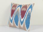 İpek Ikat Kadife Kırlent Kılıfı 32 x 32 cm