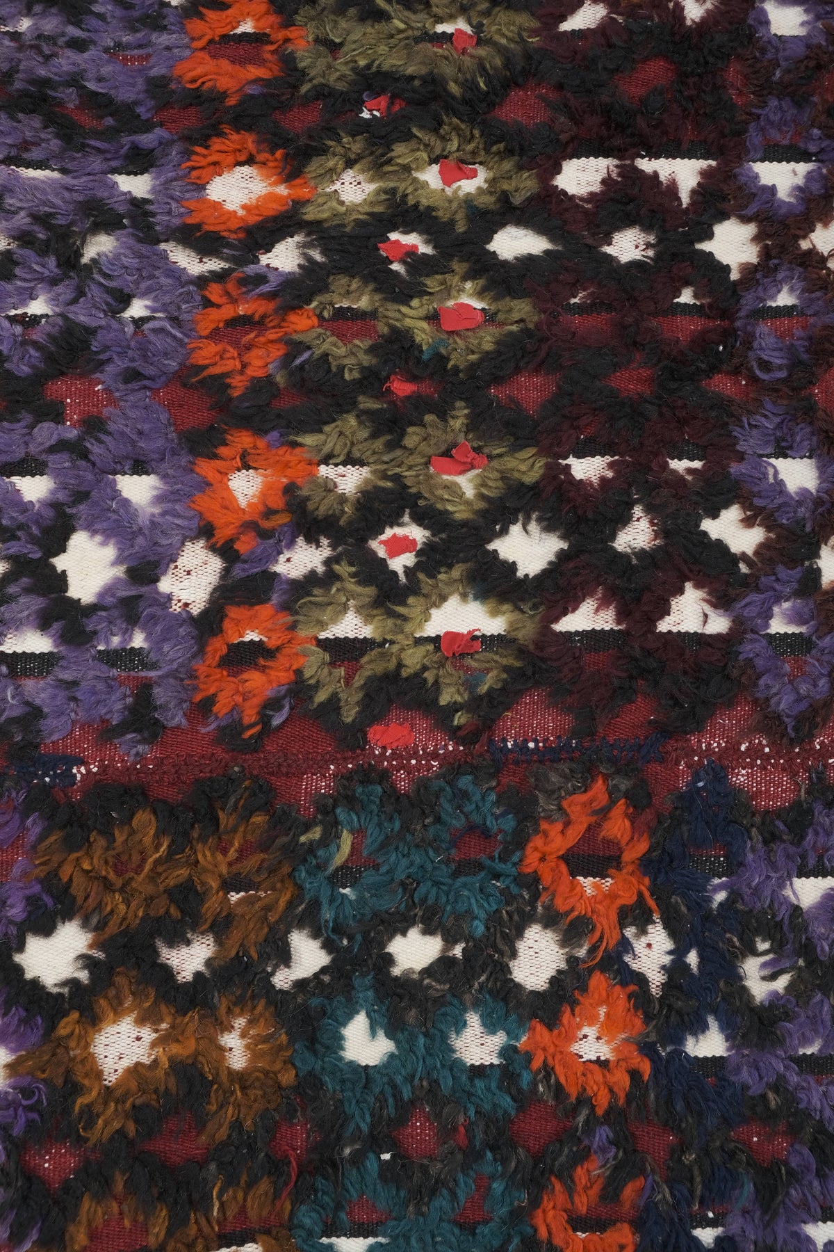 Vintage Türk Tulu Halı 162 x 228 cm