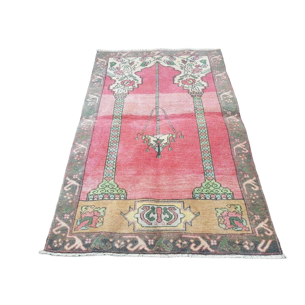 Vintage Uşak Halı 103 x 163 cm