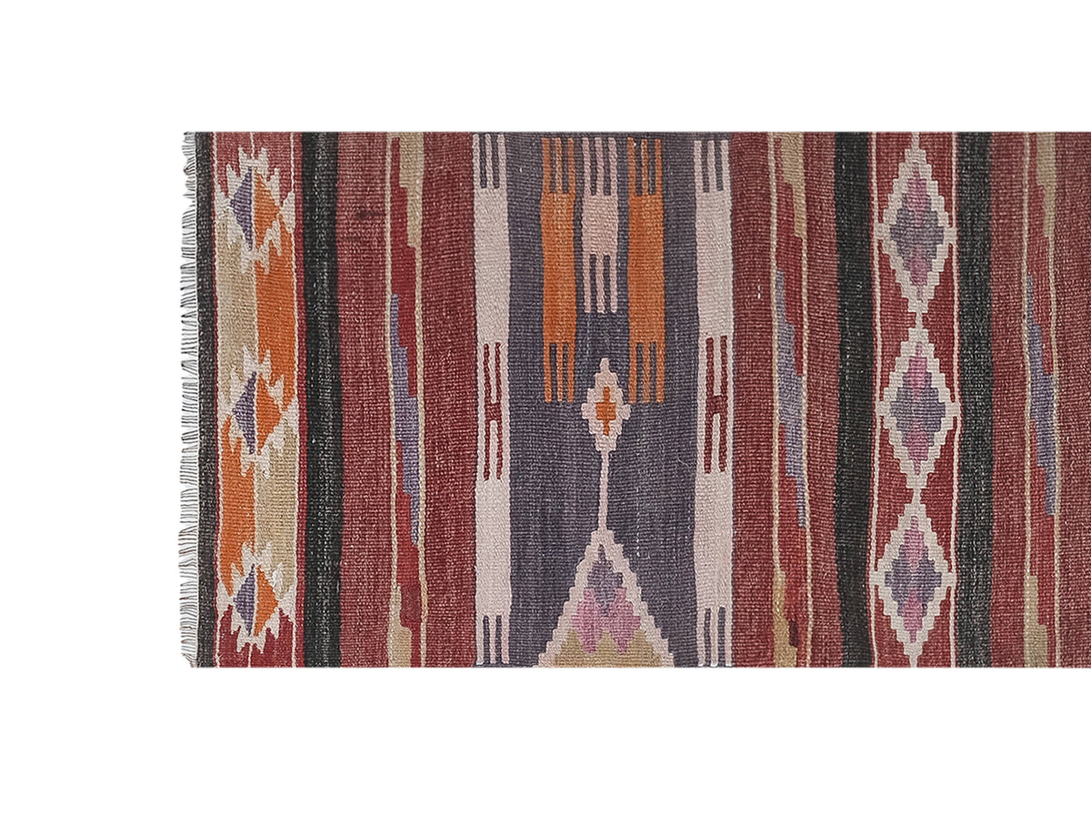 Vintage Anadolu Kilim Yolluk 80 x 330 cm
