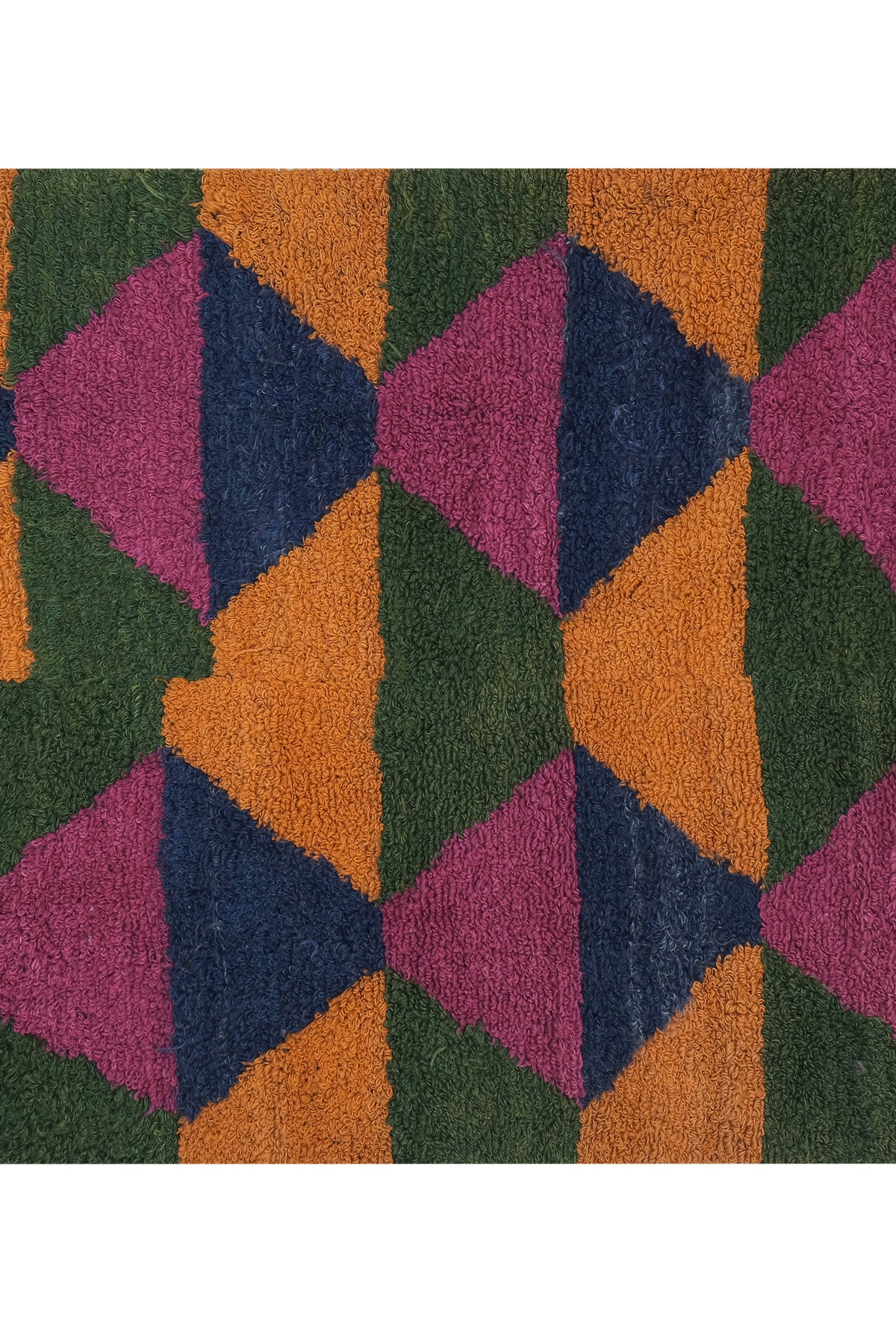 Vintage Türk Tulu Halı 108 x 137 cm