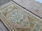 Vintage Türk Yastık Halı 2'li Set 50 x 99 cm