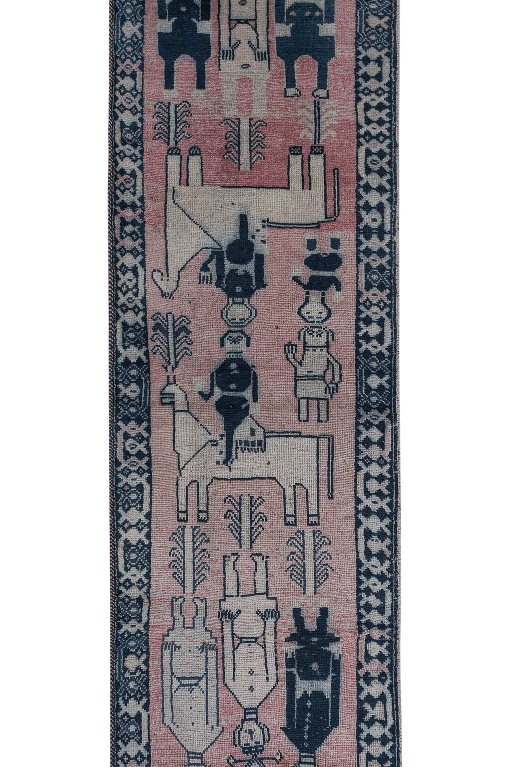 Vintage Türk Halı Yolluk 104 x 320 cm