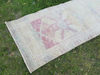 Vintage Herki Halı Yolluk 87 x 370 cm