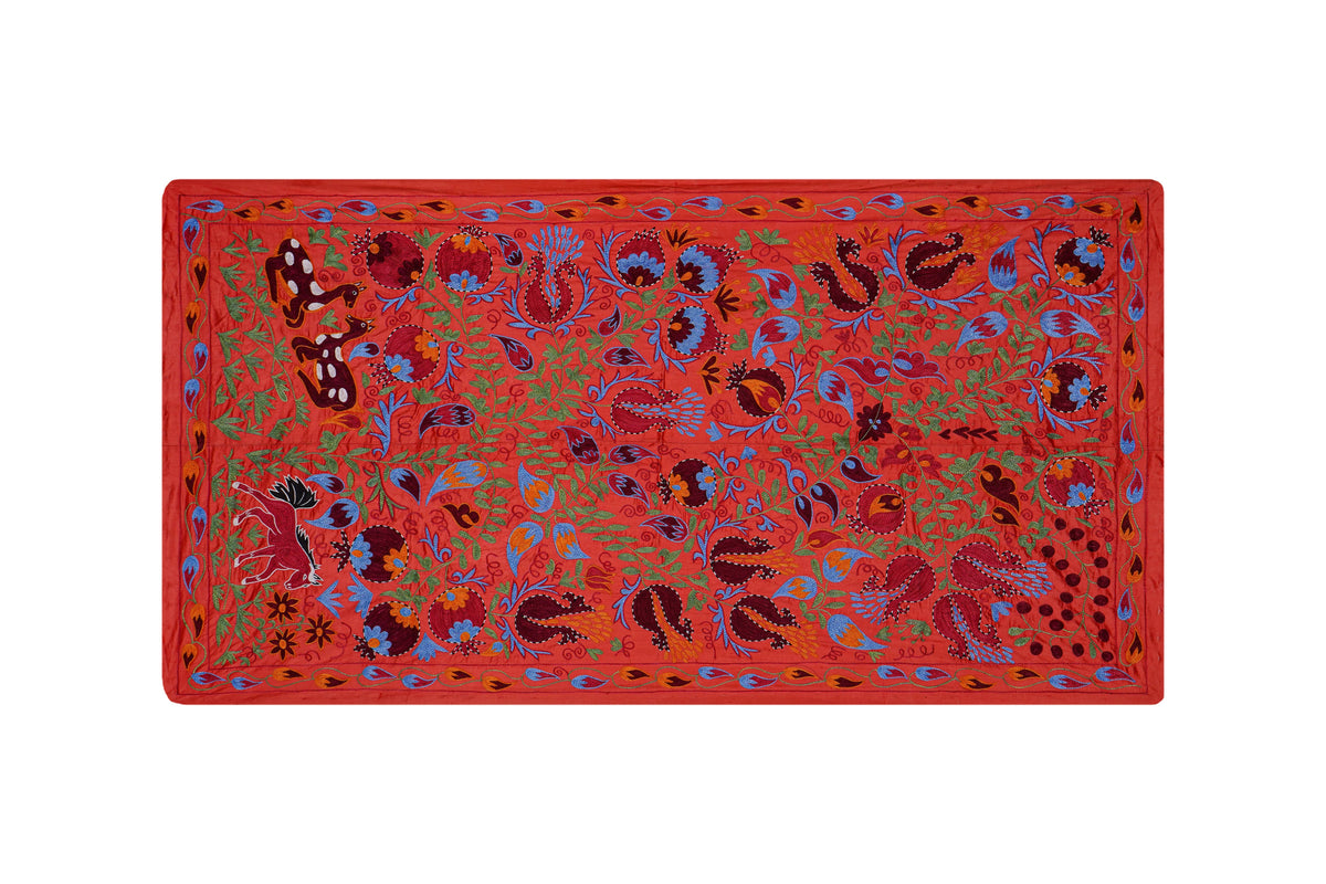 Suzani Duvar Örtüsü 103 x 186 cm