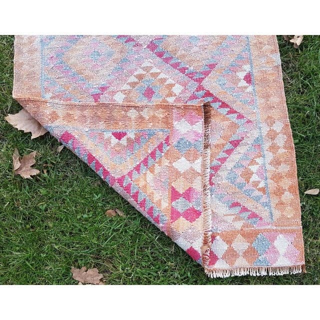 Vintage Herki Kilim Yolluk 80 x 300 cm