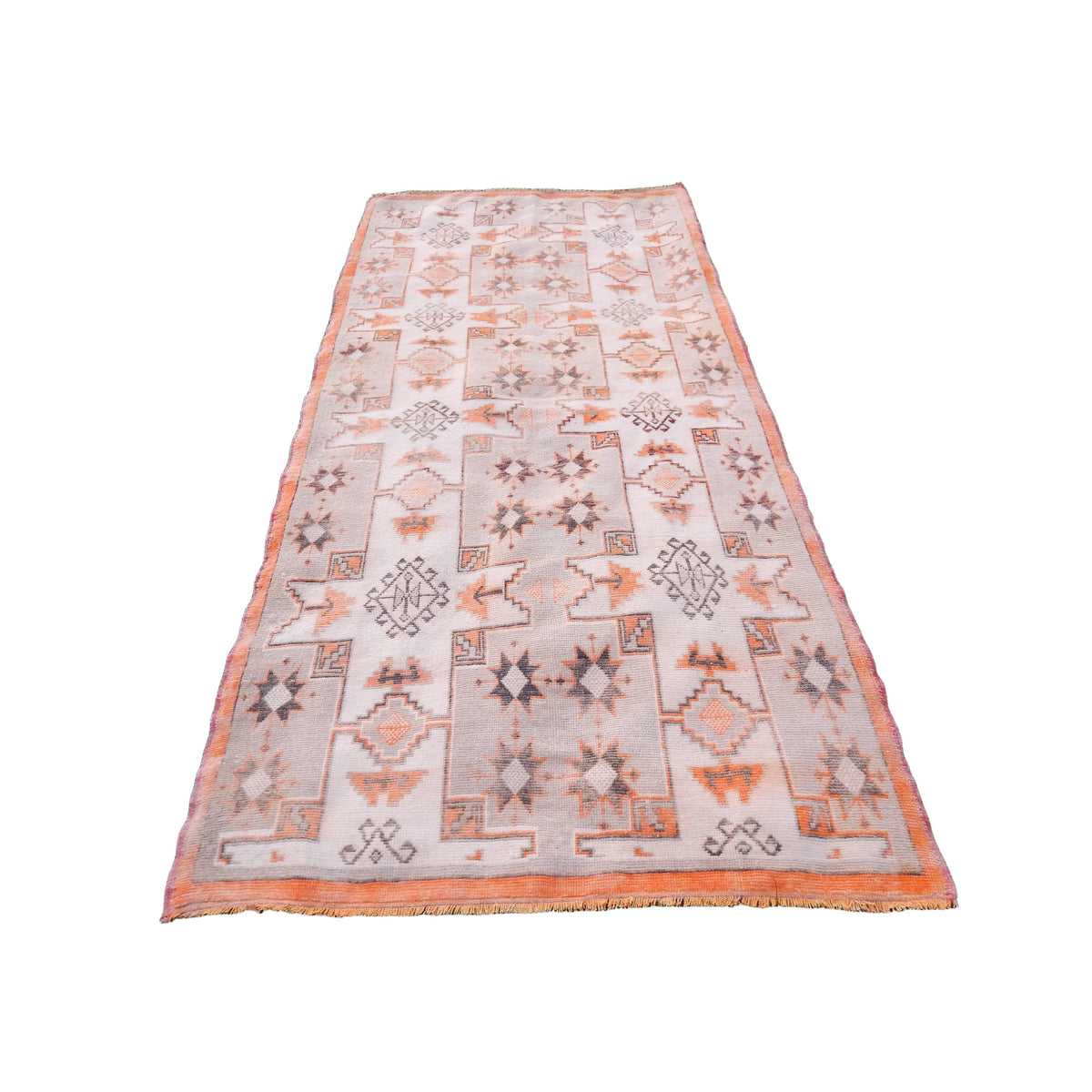 Vintage Uşak Halı 128 x 258 cm
