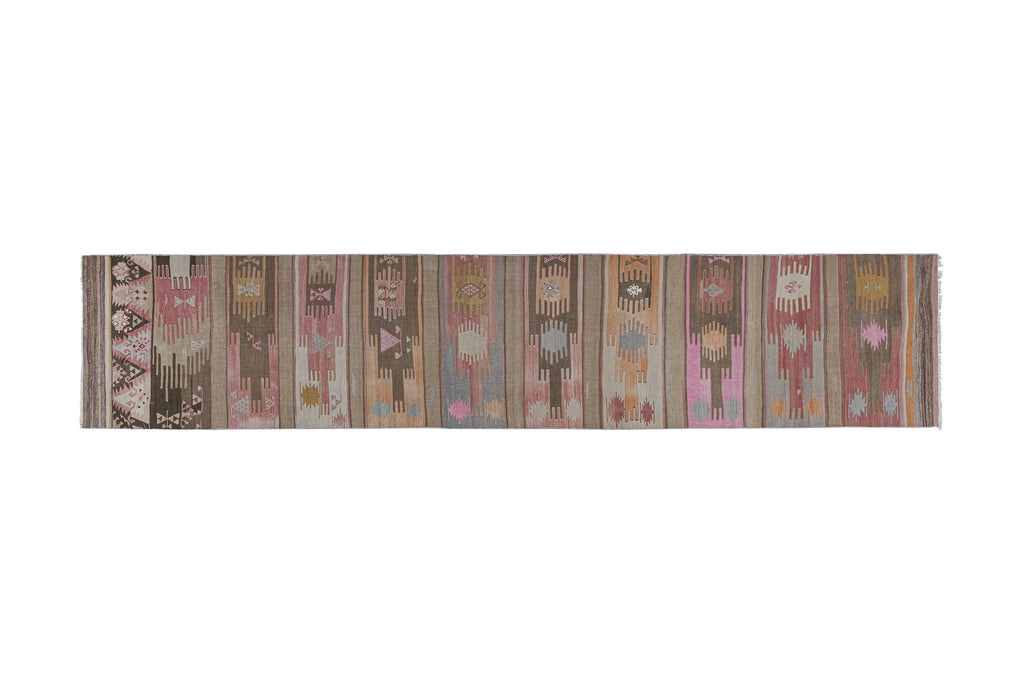 Vintage Sivas Kilim Yolluk 82 x 380 cm