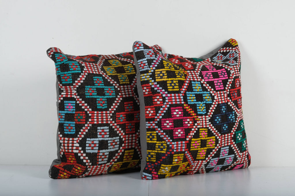 Kilim Kırlent Kılıfı 2'li Set 48 x 50 cm
