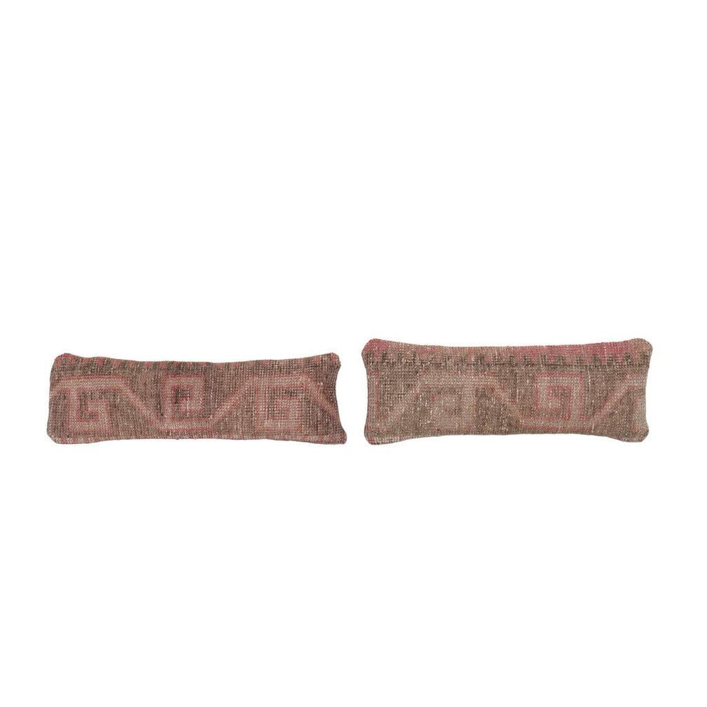 Halı Kırlent Kılıfı 2'li Set 22 x 55 cm