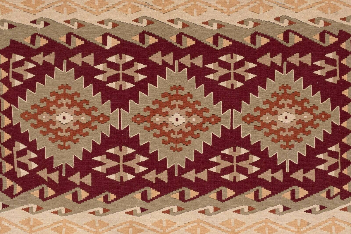 Vintage Kayseri Kilim 122 x 225 cm