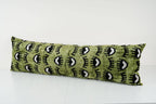 İpek Ikat Kadife Kırlent Kılıfı 40 x 130 cm
