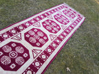 Vintage Kürt Halı Yolluk 105 x 372 cm