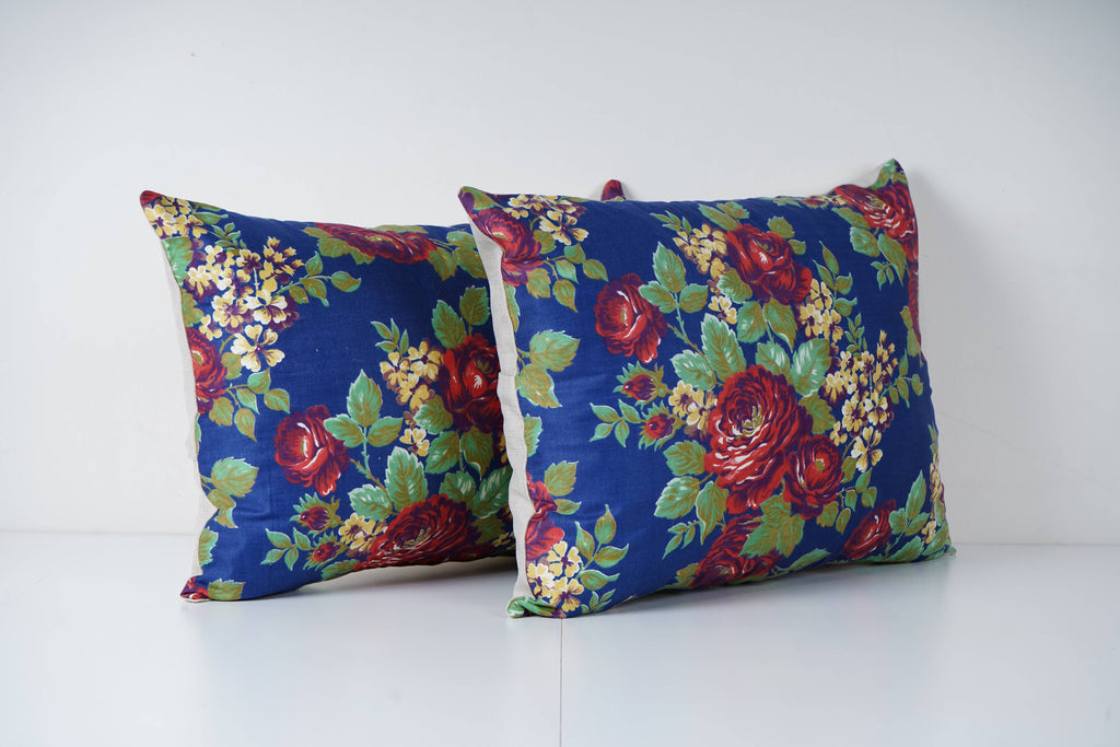Özbek Baskılı Kırlent Kılıfı 2'li Set 40 x 55 cm