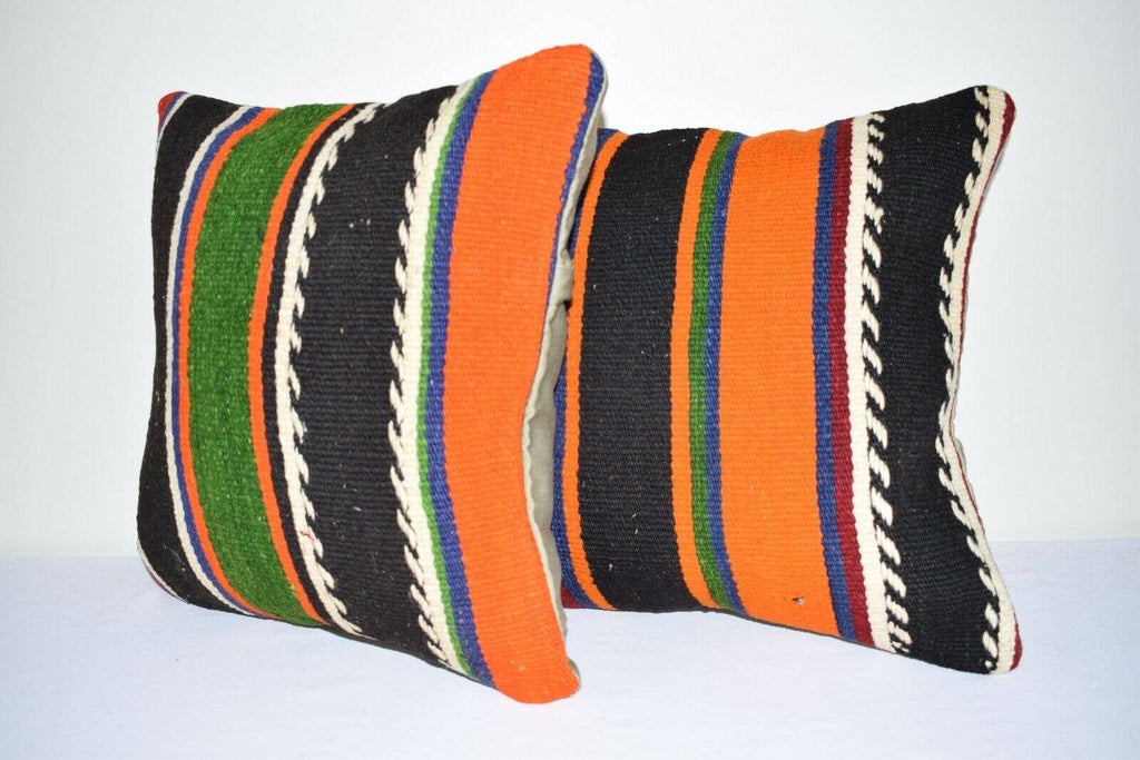 Kilim Kırlent Kılıfı 2'li Set 40 x 40 cm