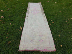 Vintage Herki Halı Yolluk 92 x 380 cm