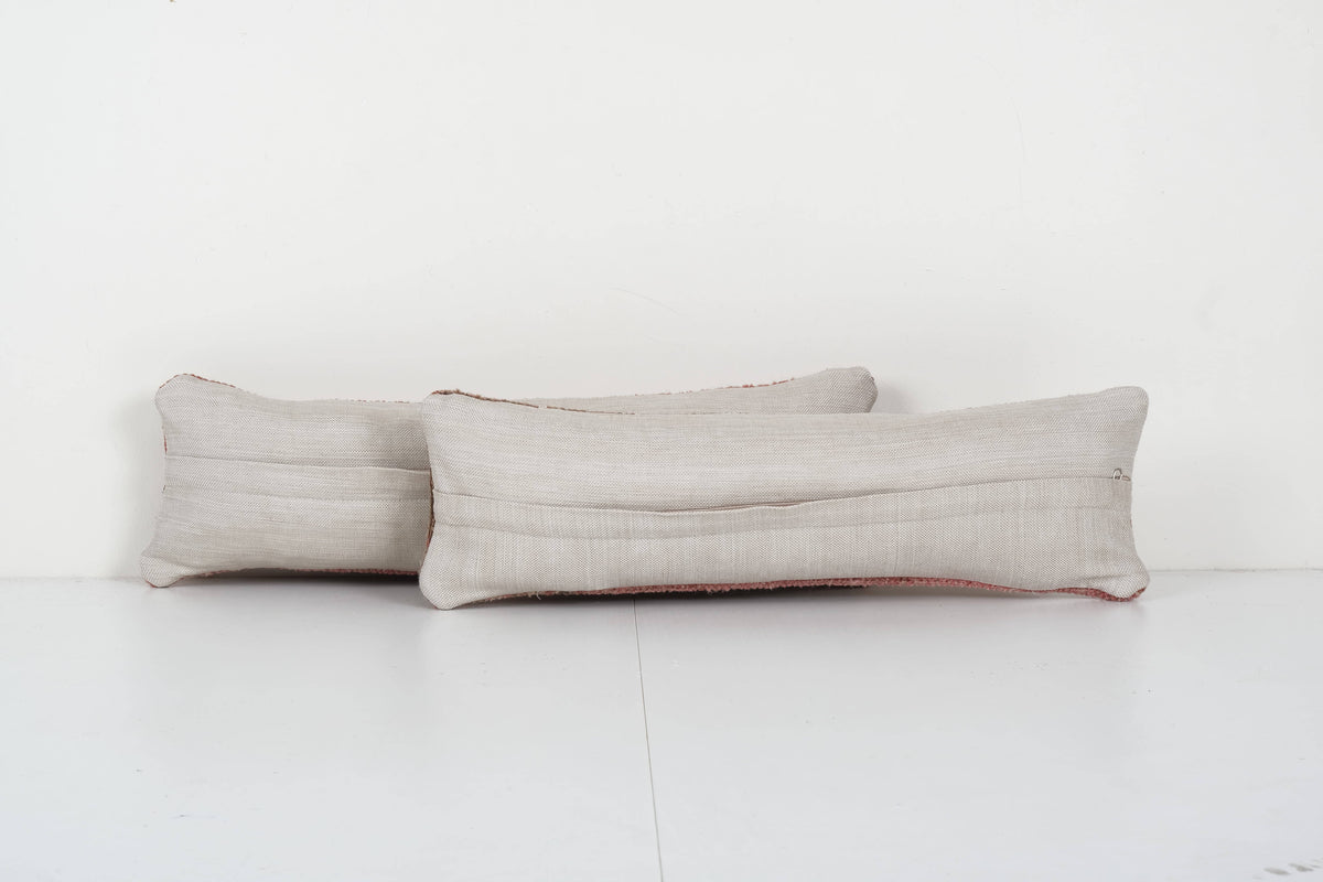 Halı Kırlent Kılıfı 2'li Set 20 x 55 cm