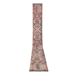 Vintage Kilim Yolluk 74 x 621 cm
