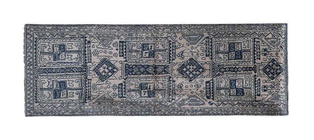Vintage Herki Halı Yolluk 110 x 318 cm