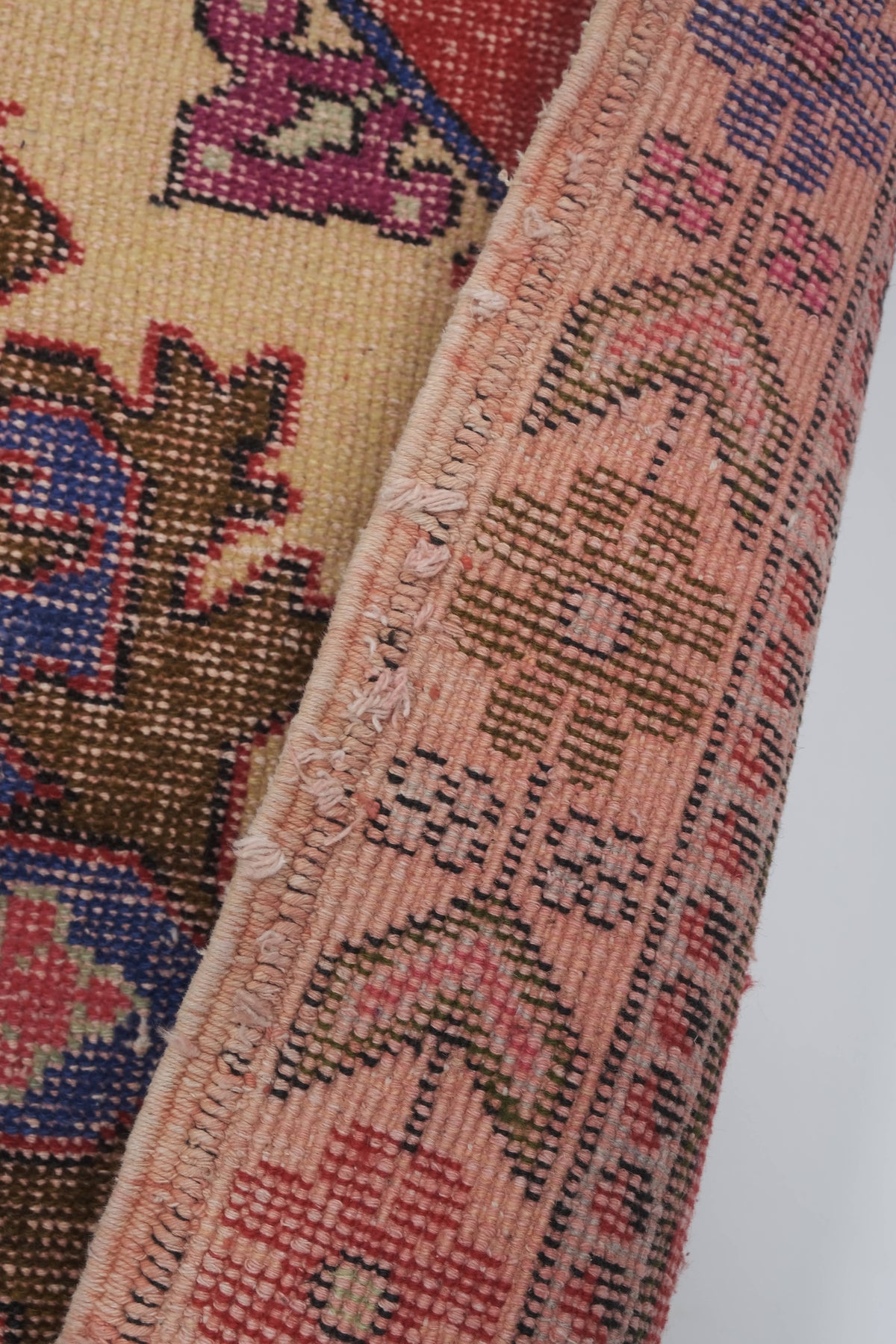 Vintage Türk Halı 137 x 222 cm