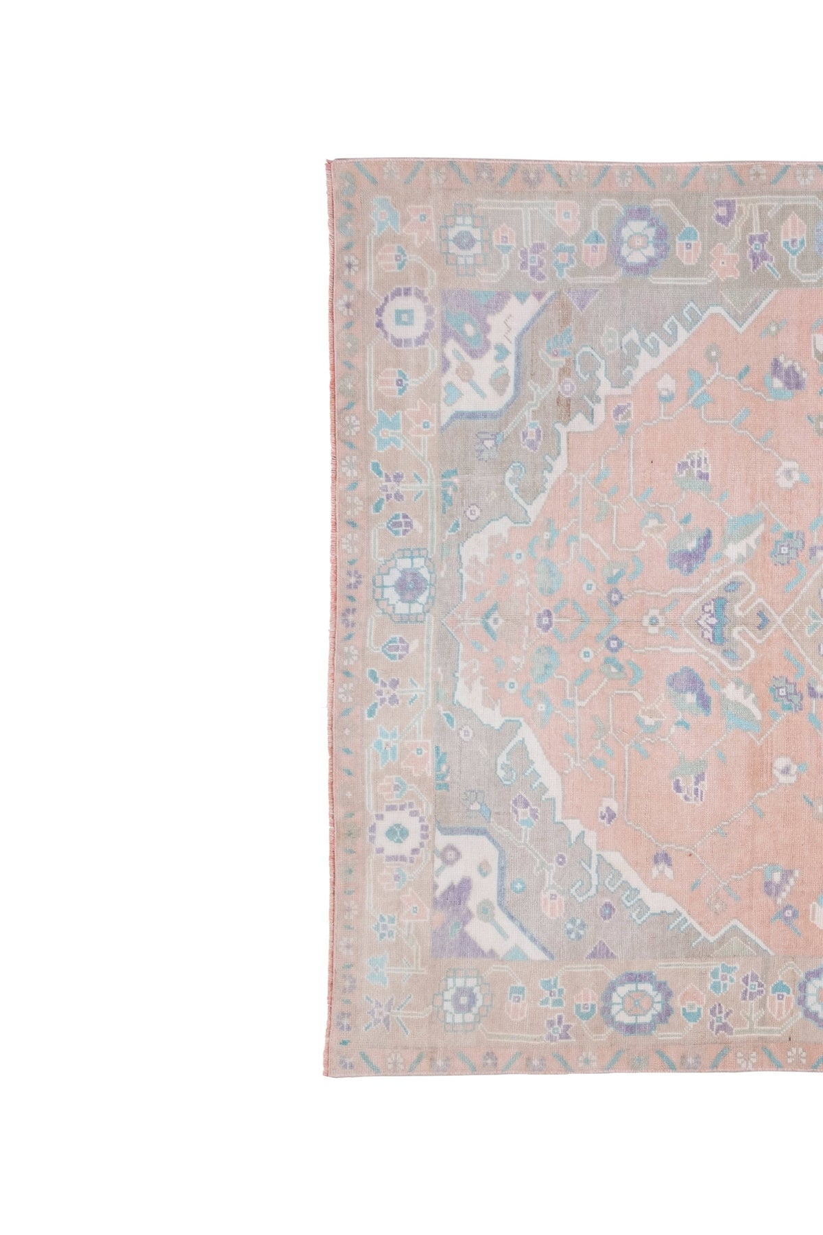Vintage Uşak Halı 174 x 302 cm