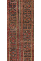 Vintage Türk Halı Yolluk 56 x 686 cm