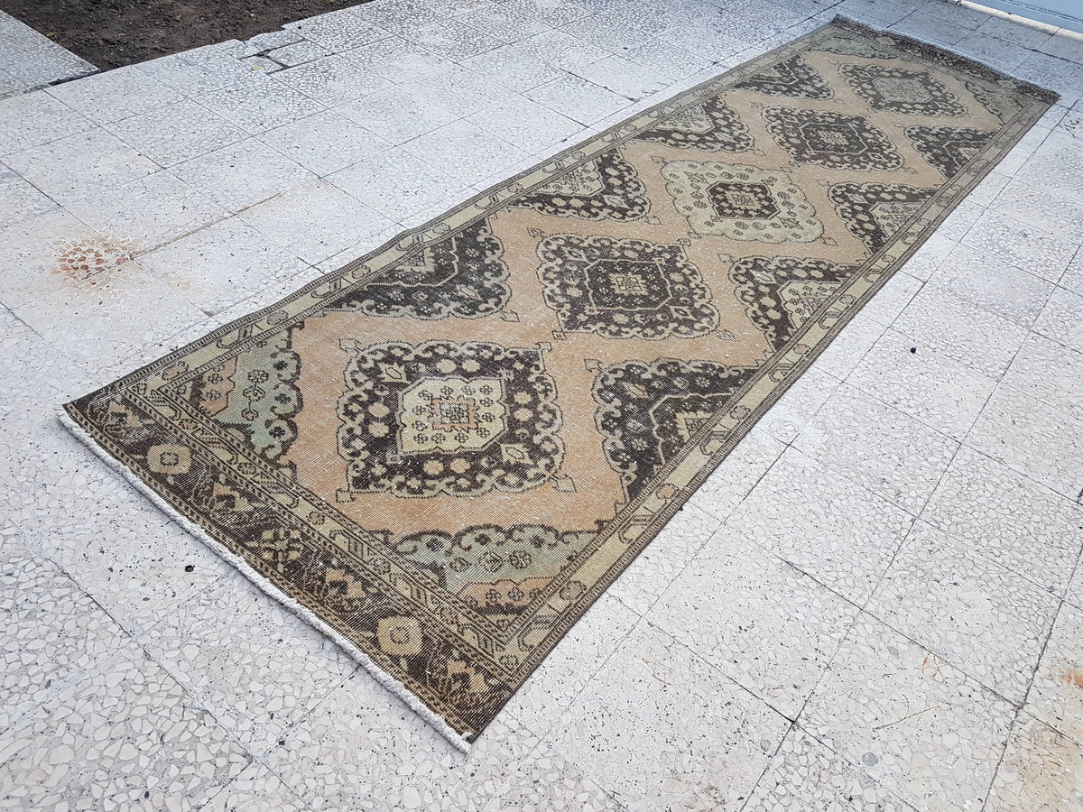 Vintage Uşak Yolluk 106 x 379 cm