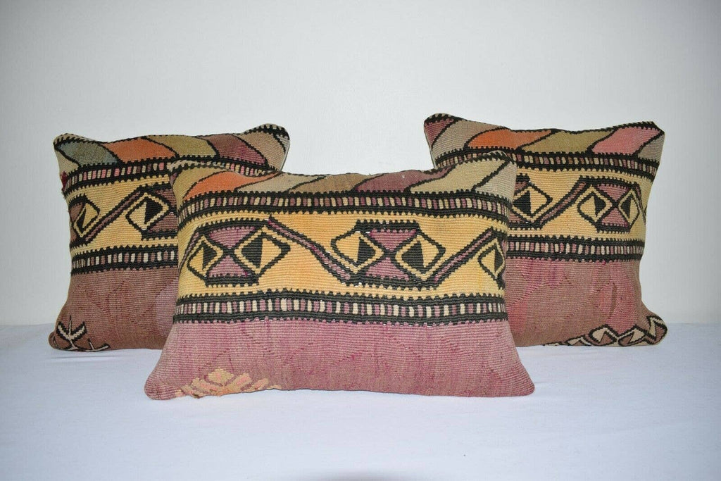 Kilim Kırlent Kılıfı 2'li Set 40 x 40 cm