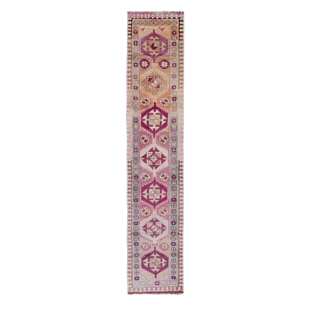 Vintage Türk Halı Yolluk 80 x 401 cm