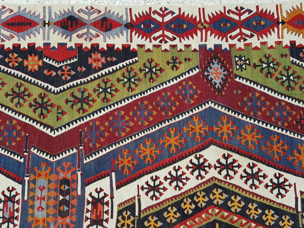 Vintage Kilim Yolluk 90 x 393 cm