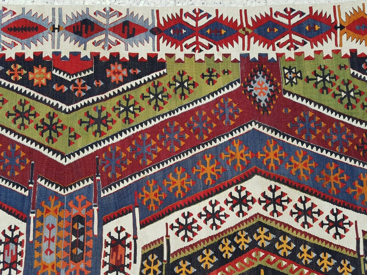 Vintage Kilim Yolluk 90 x 393 cm