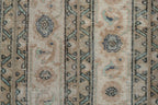 Vintage Türk Yastık Halı 2'li Set 101 x 103 cm