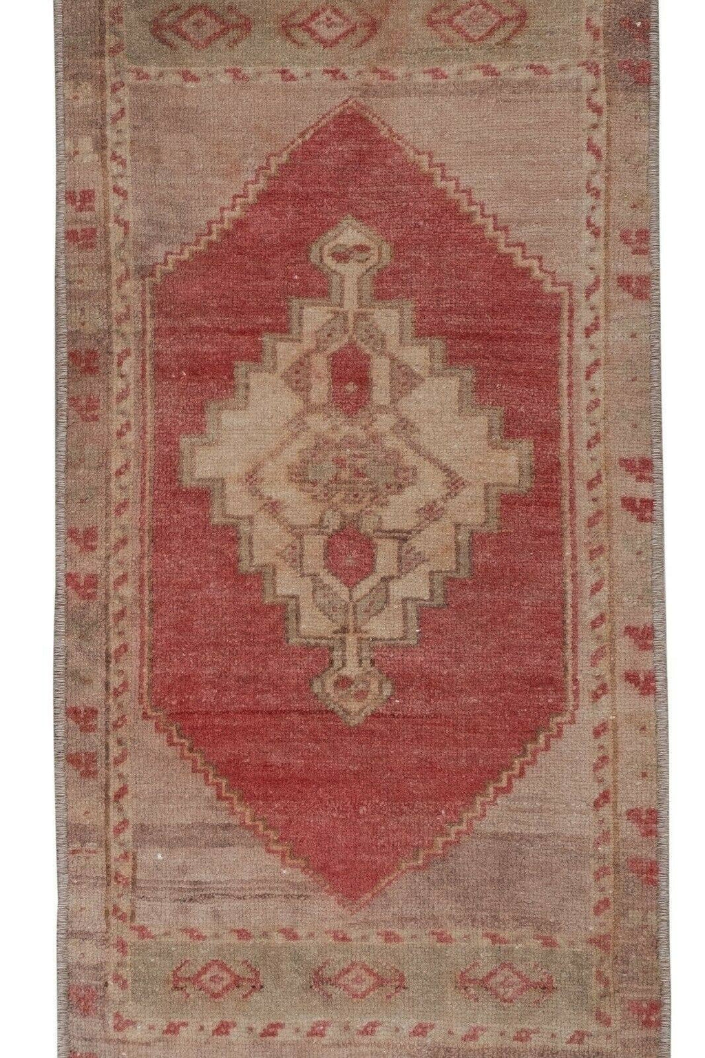 Vintage Türk Yastık Halı 2'li Set 43 x 89 cm