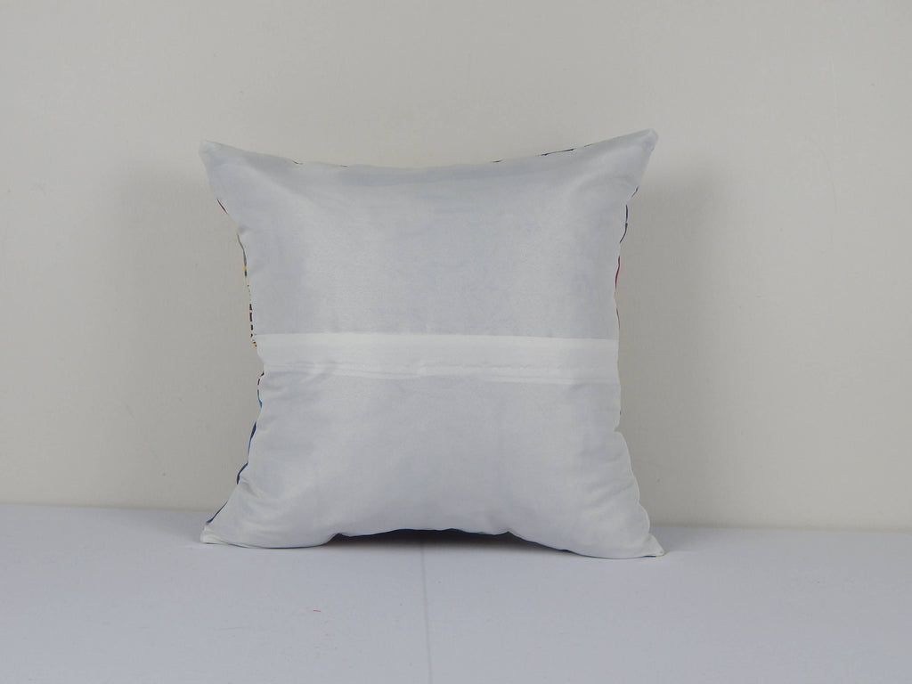 İpek Ikat Kadife Kırlent Kılıfı 50 x 50 cm
