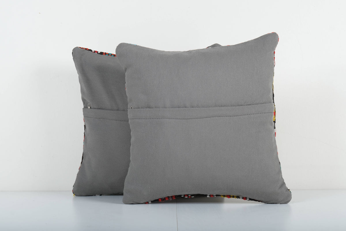 Kilim Kırlent Kılıfı 2'li Set 40 x 40 cm