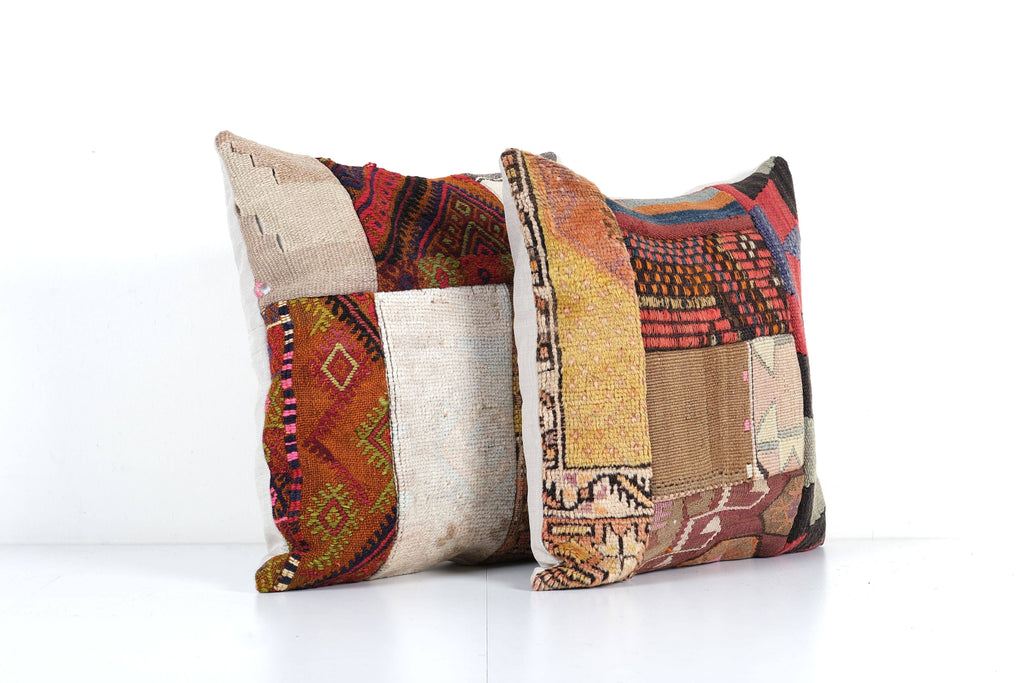 Kilim Kırlent Kılıfı 2'li Set 49 x 51 cm