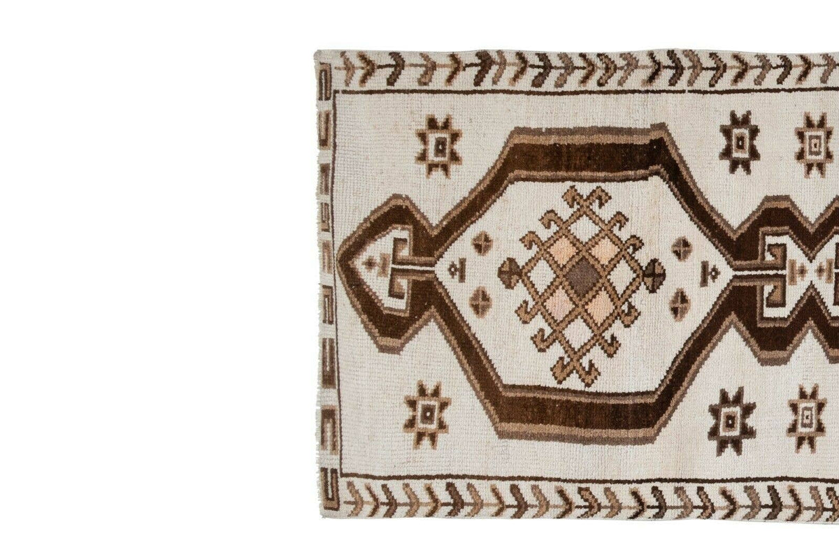 Vintage Herki Halı Yolluk 117 x 368 cm