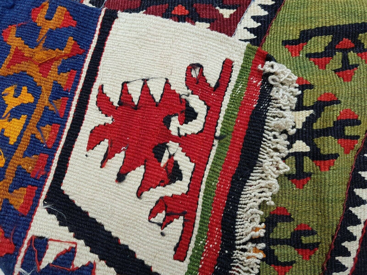 Vintage Kilim Yolluk 90 x 393 cm