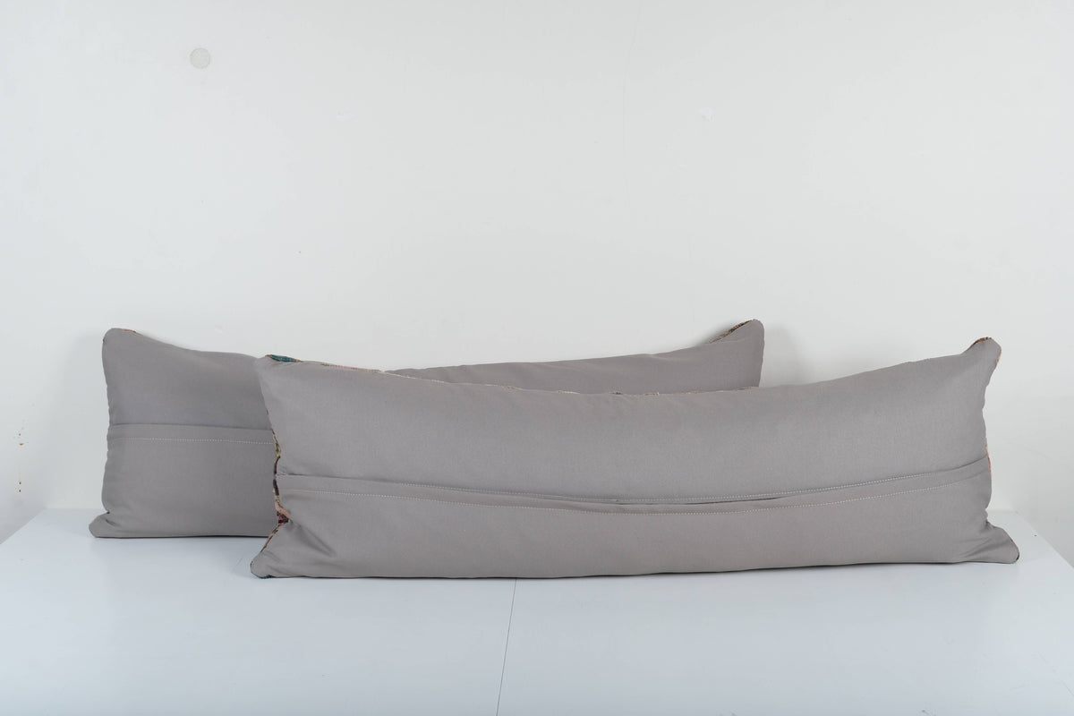 Halı Kırlent Kılıfı 2'li Set 40 x 120 cm