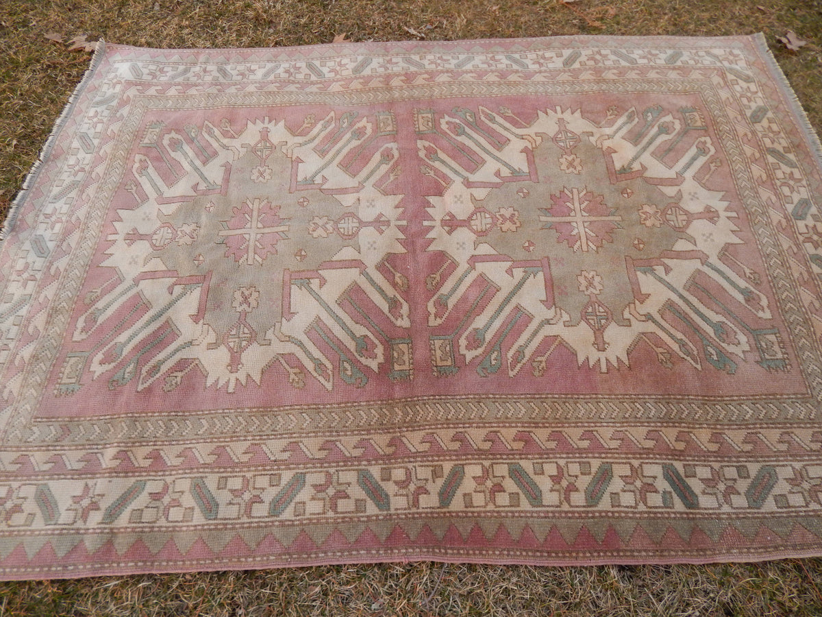 Vintage Uşak Halı 145 x 202 cm