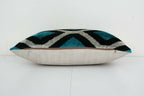 İpek Ikat Kadife Kırlent Kılıfı 2'li Set 40 x 56 cm