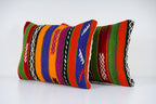 Kilim Kırlent Kılıfı 2'li Set 45 x 60 cm