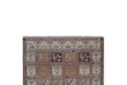 Vintage Sumak Kilim 125 x 177 cm