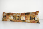 İpek Ikat Kadife Kırlent Kılıfı 36 x 130 cm
