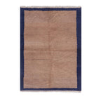 Vintage Türk Damalı Tulu Halı 133 x 181 cm
