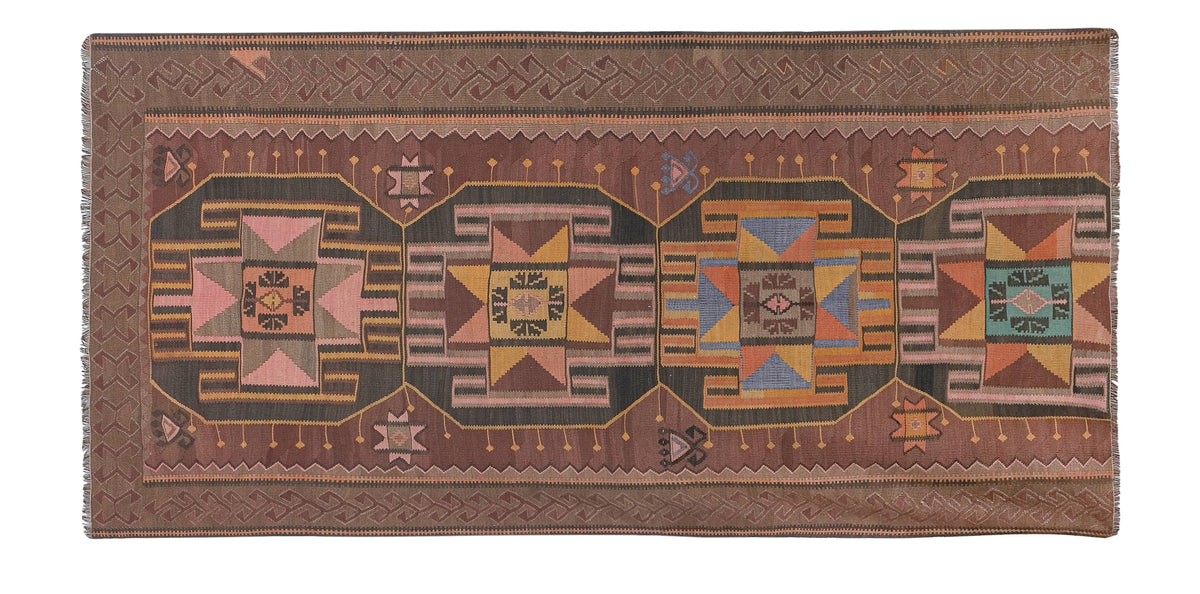 Vintage Kars Kilim 133 x 261 cm