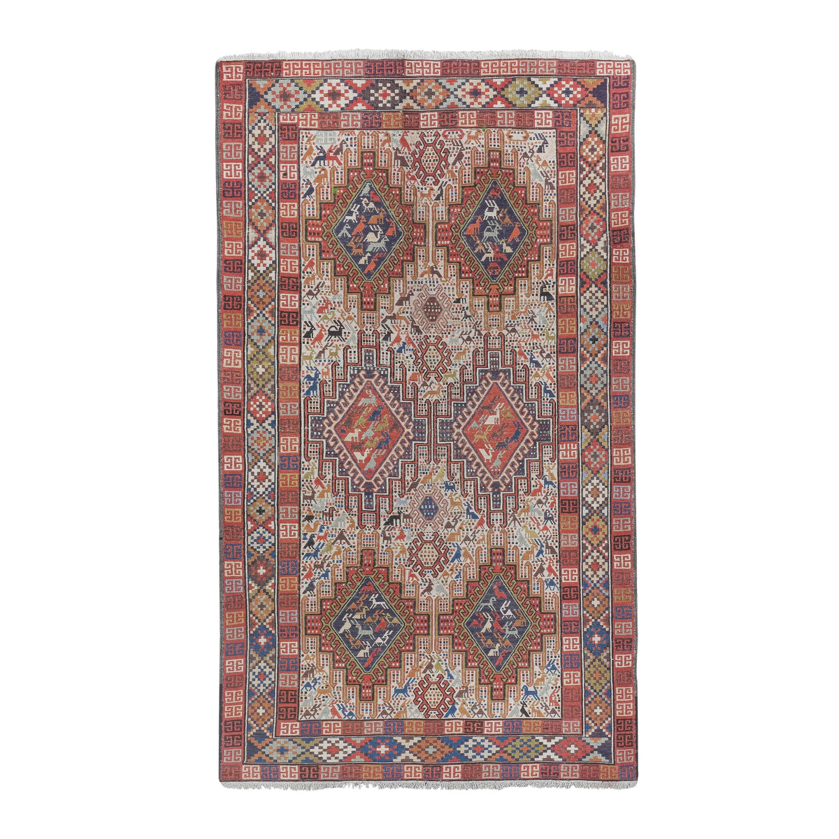 Vintage Sumak Halı 117 x 200 cm