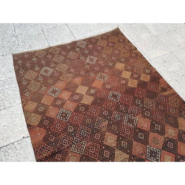 Vintage Türk Sumak Halı 128 x 190 cm