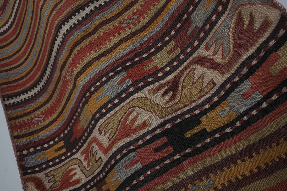 Vintage Kilim Yolluk 75 x 773 cm