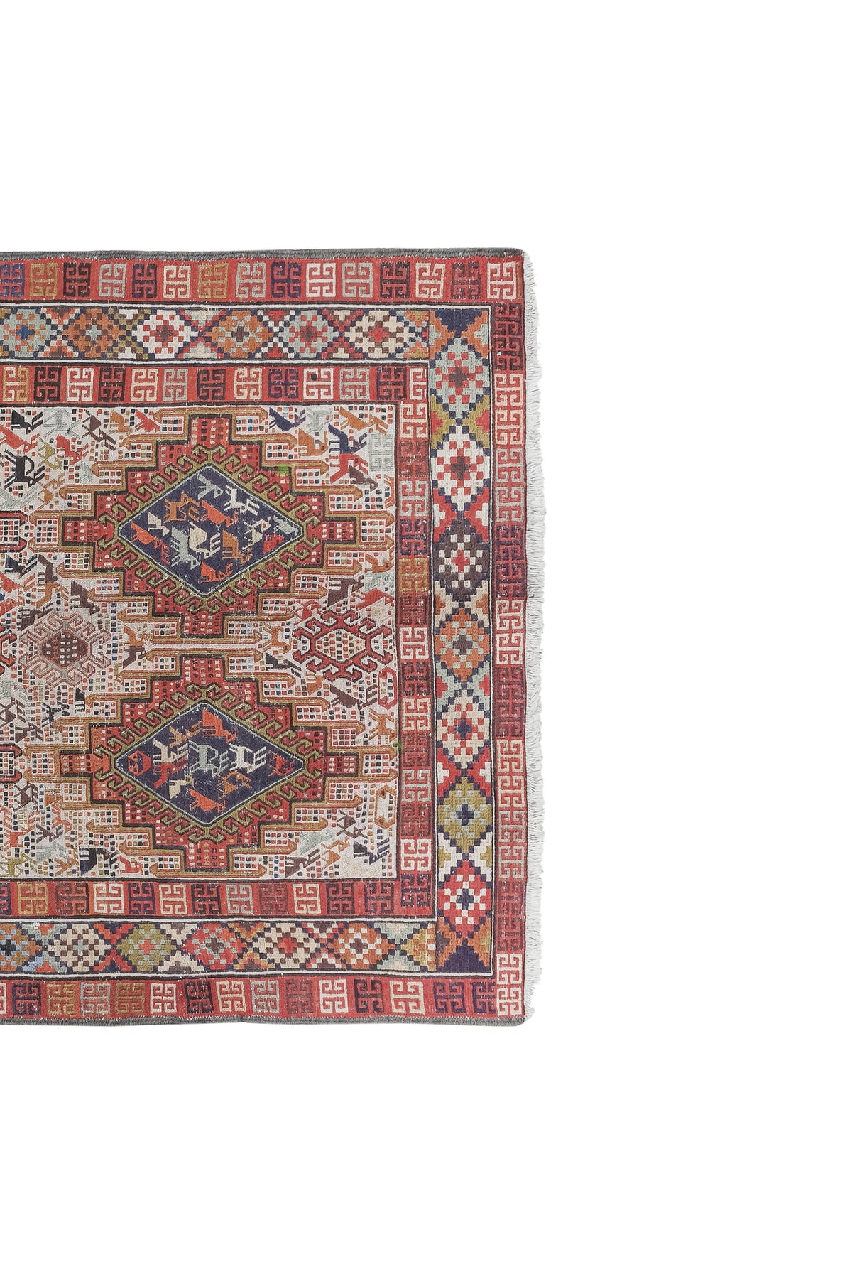 Vintage Sumak Halı 117 x 200 cm